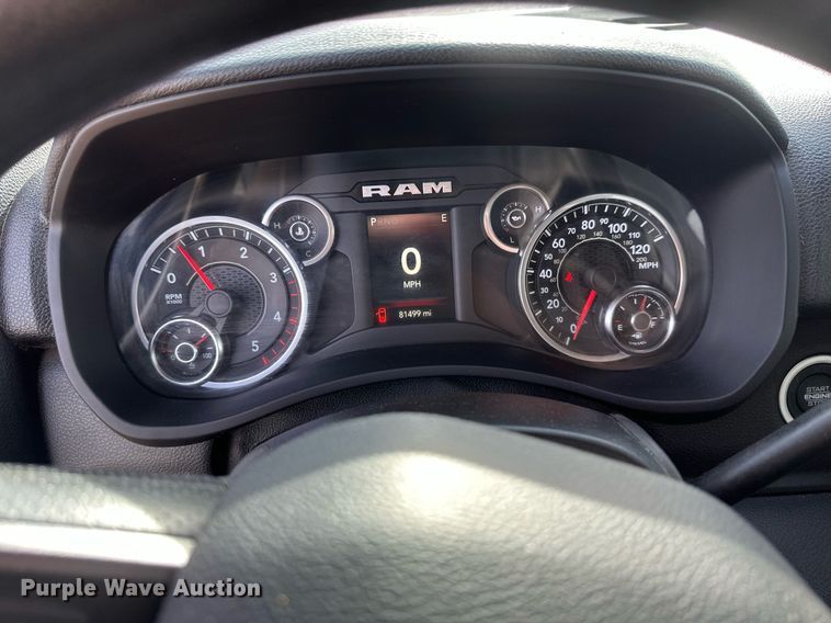 image for item EC2376 2022 Dodge Ram 2500  Crew Cab pickup truck