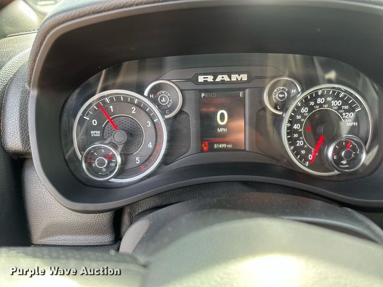 image for item EC2376 2022 Dodge Ram 2500  Crew Cab pickup truck