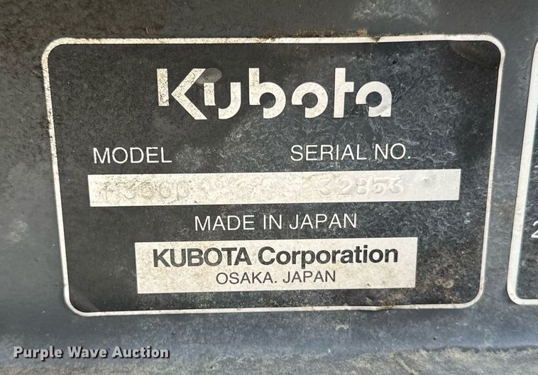 image for item EC2377 Kubota F3060 lawn mower