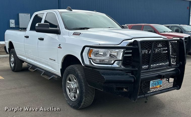 image for item EC2378 2022 Dodge Ram 2500 Crew Cab pickup truck