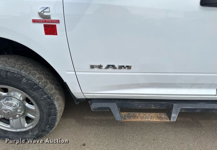 image for item EC2378 2022 Dodge Ram 2500 Crew Cab pickup truck