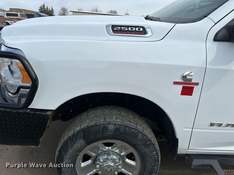 image for item EC2378 2022 Dodge Ram 2500 Crew Cab pickup truck