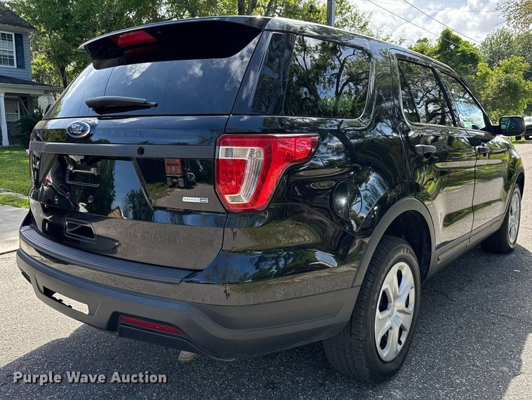 image for item EC3528 2018 Ford Explorer Police Intercepter SUV