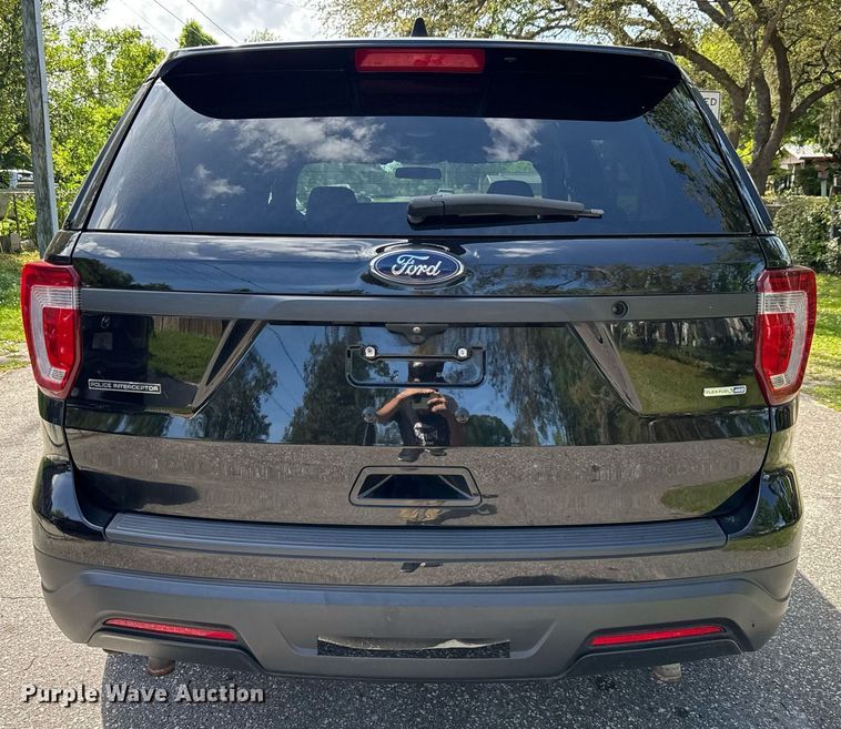 image for item EC3528 2018 Ford Explorer Police Intercepter SUV