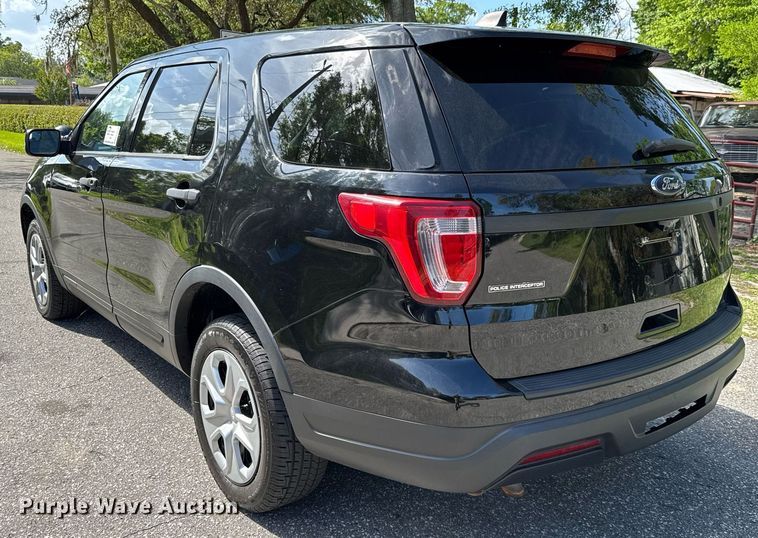 image for item EC3528 2018 Ford Explorer Police Intercepter SUV