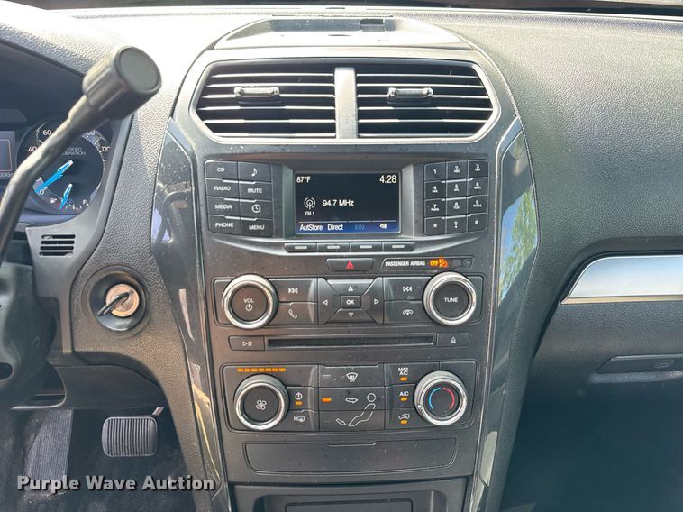 image for item EC3528 2018 Ford Explorer Police Intercepter SUV