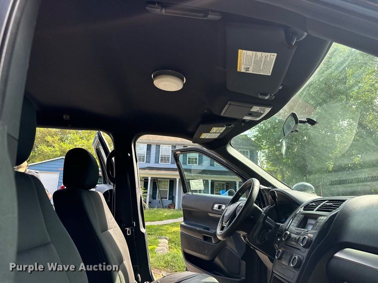 image for item EC3528 2018 Ford Explorer Police Intercepter SUV