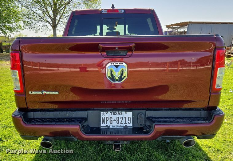 image for item EF2984 2020 Dodge Ram 1500 Crew Cab pickup truck