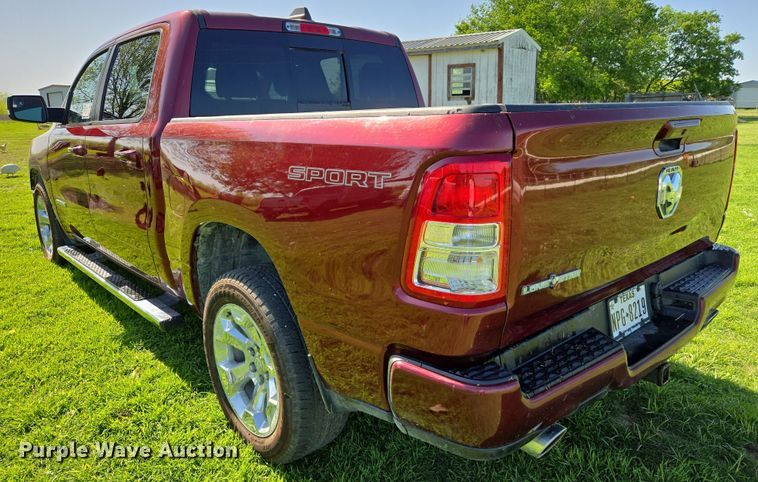 image for item EF2984 2020 Dodge Ram 1500 Crew Cab pickup truck