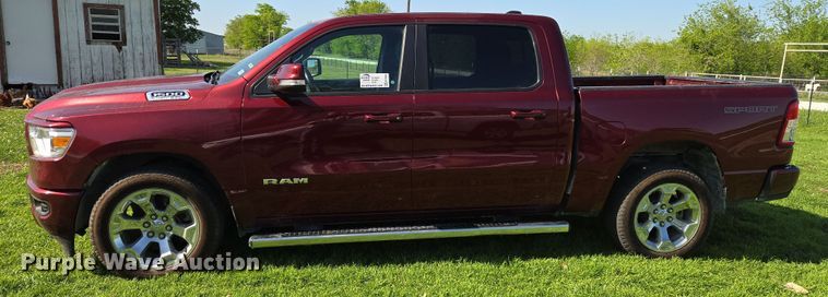 image for item EF2984 2020 Dodge Ram 1500 Crew Cab pickup truck