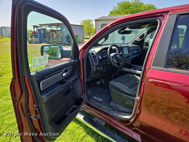 image for item EF2984 2020 Dodge Ram 1500 Crew Cab pickup truck