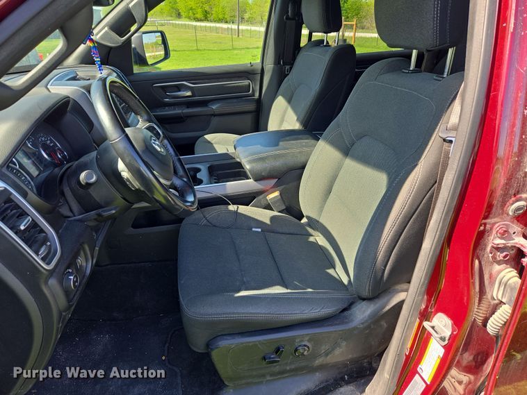 image for item EF2984 2020 Dodge Ram 1500 Crew Cab pickup truck