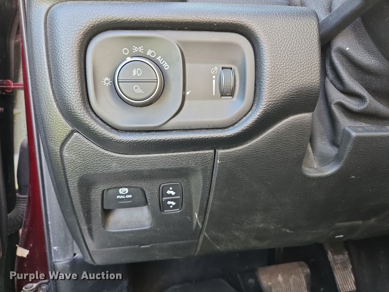 image for item EF2984 2020 Dodge Ram 1500 Crew Cab pickup truck