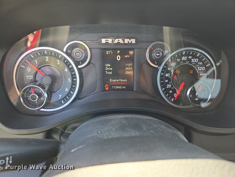 image for item EF2984 2020 Dodge Ram 1500 Crew Cab pickup truck