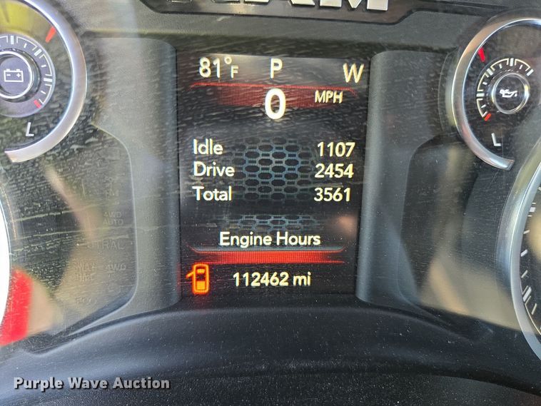 image for item EF2984 2020 Dodge Ram 1500 Crew Cab pickup truck