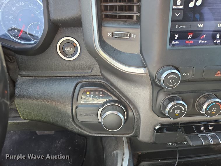 image for item EF2984 2020 Dodge Ram 1500 Crew Cab pickup truck