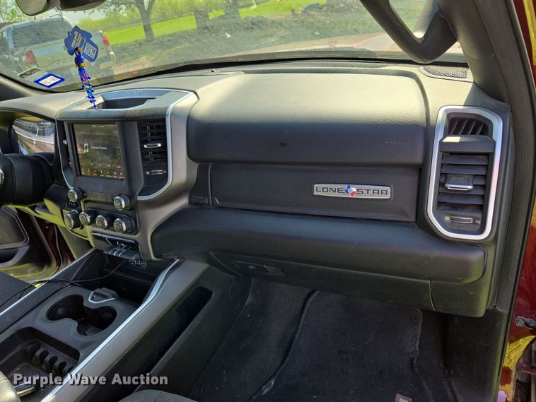 image for item EF2984 2020 Dodge Ram 1500 Crew Cab pickup truck