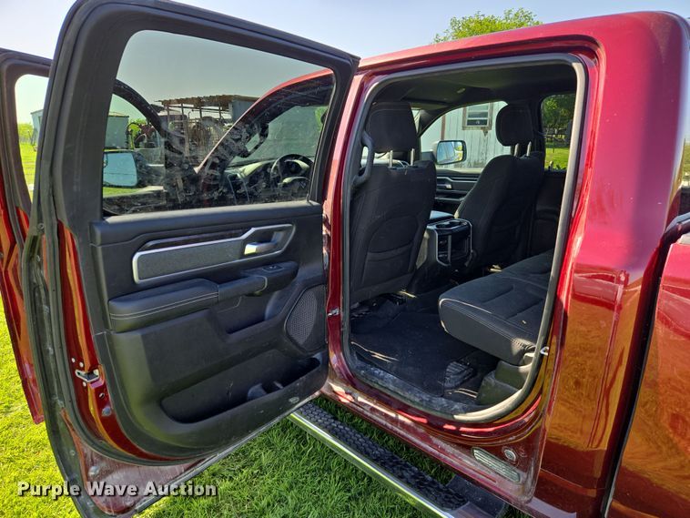 image for item EF2984 2020 Dodge Ram 1500 Crew Cab pickup truck