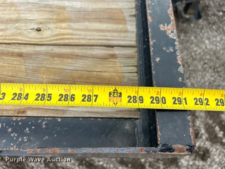 image for item EG1511 2017 MB Machine  equipment trailer