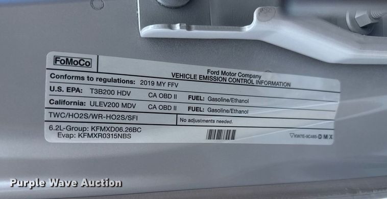 image for item EG5699 2019 Ford F250 Super Duty Crew Cab pickup truck