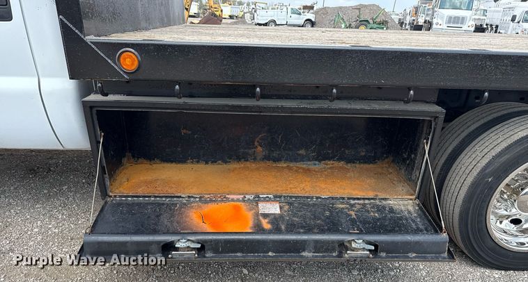 image for item EG5702 2008 Ford F450 Super Duty Crew Cab flatbed truck