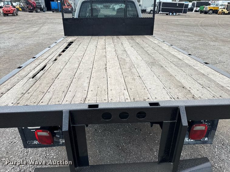 image for item EG5702 2008 Ford F450 Super Duty Crew Cab flatbed truck