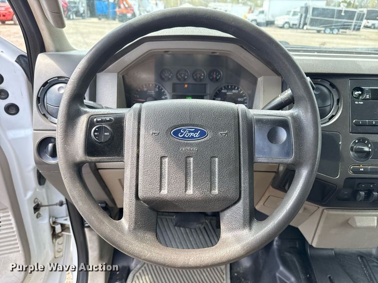 image for item EG5702 2008 Ford F450 Super Duty Crew Cab flatbed truck