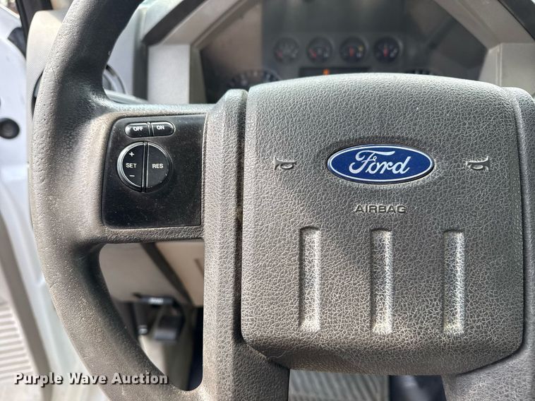 image for item EG5702 2008 Ford F450 Super Duty Crew Cab flatbed truck