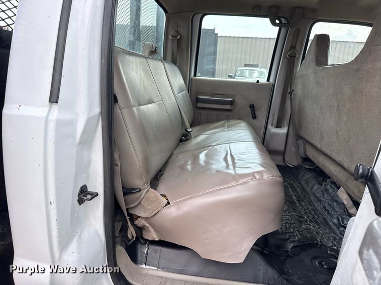 image for item EG5702 2008 Ford F450 Super Duty Crew Cab flatbed truck