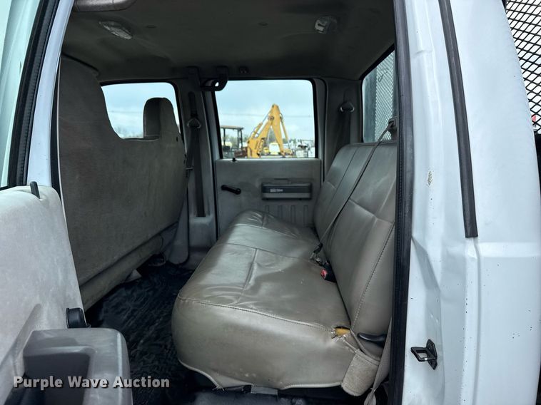 image for item EG5702 2008 Ford F450 Super Duty Crew Cab flatbed truck