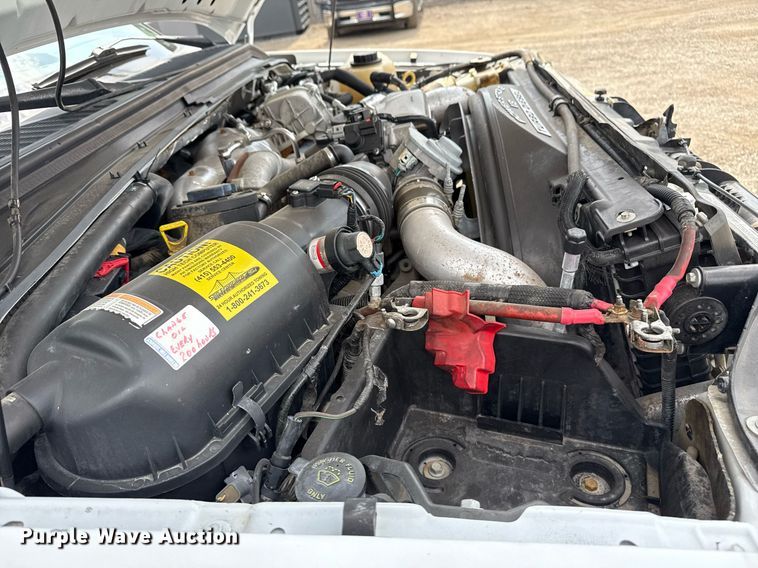 image for item EG5702 2008 Ford F450 Super Duty Crew Cab flatbed truck