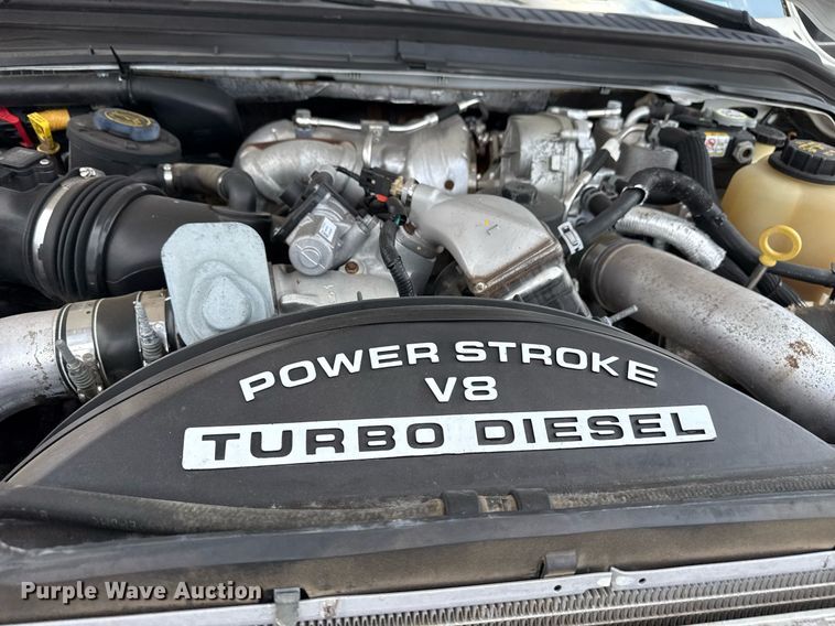 image for item EG5702 2008 Ford F450 Super Duty Crew Cab flatbed truck