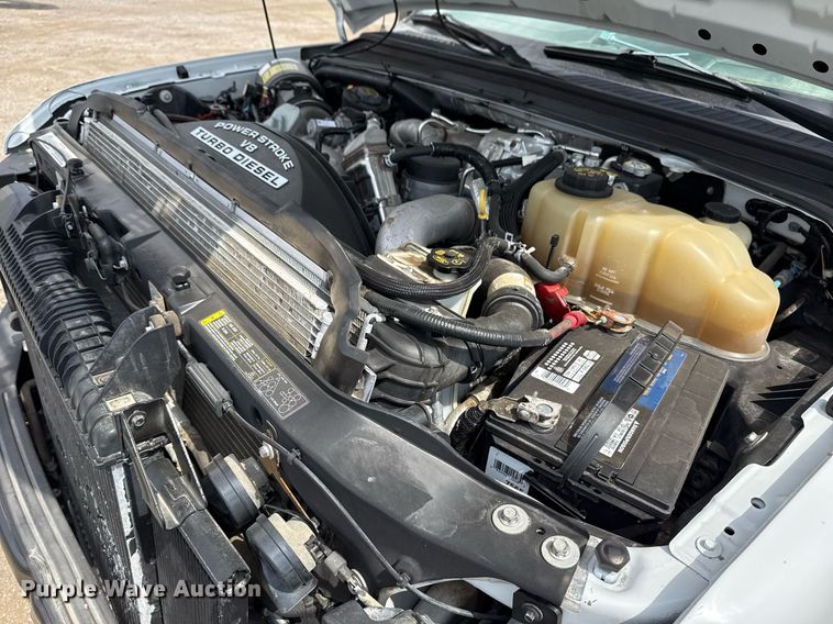 image for item EG5702 2008 Ford F450 Super Duty Crew Cab flatbed truck