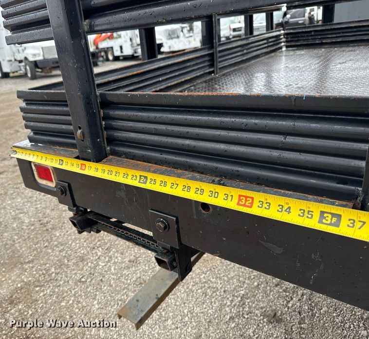 image for item EG5721 2018 Ford F650 Super Duty Crew Cab flatbed truck
