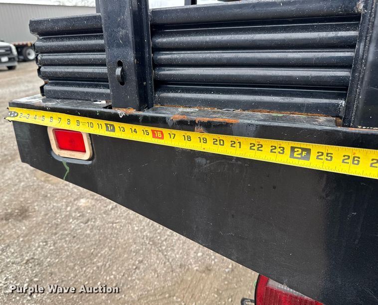 image for item EG5721 2018 Ford F650 Super Duty Crew Cab flatbed truck