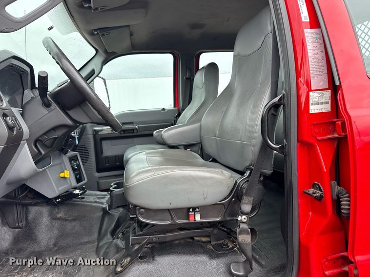 image for item EG5721 2018 Ford F650 Super Duty Crew Cab flatbed truck