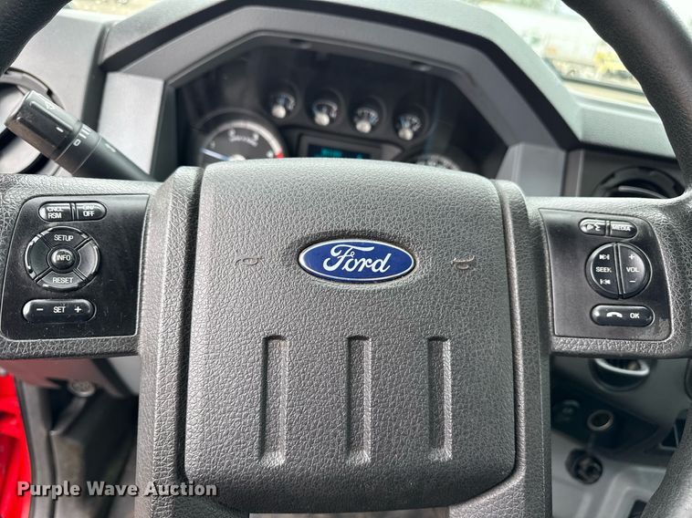 image for item EG5721 2018 Ford F650 Super Duty Crew Cab flatbed truck