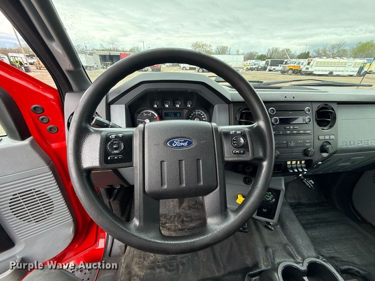 image for item EG5721 2018 Ford F650 Super Duty Crew Cab flatbed truck