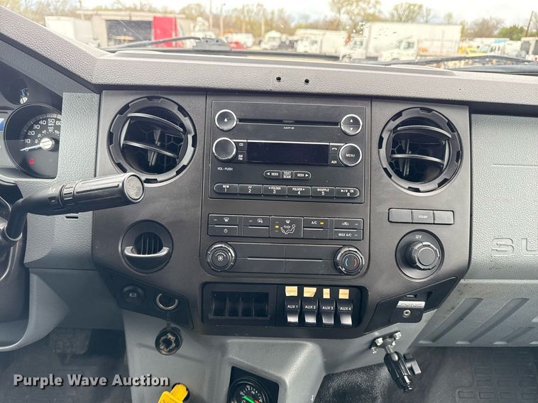 image for item EG5721 2018 Ford F650 Super Duty Crew Cab flatbed truck