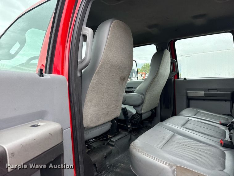 image for item EG5721 2018 Ford F650 Super Duty Crew Cab flatbed truck