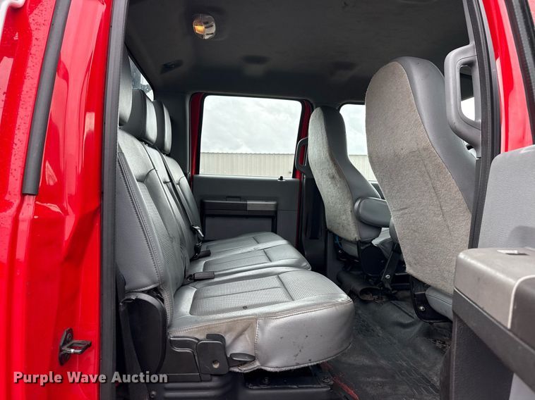 image for item EG5721 2018 Ford F650 Super Duty Crew Cab flatbed truck