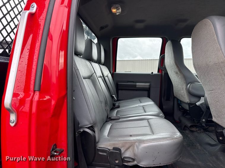 image for item EG5721 2018 Ford F650 Super Duty Crew Cab flatbed truck