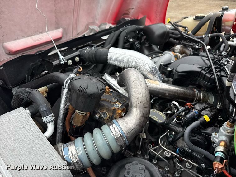 image for item EG5721 2018 Ford F650 Super Duty Crew Cab flatbed truck