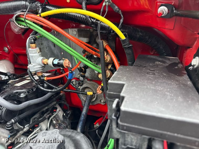 image for item EG5721 2018 Ford F650 Super Duty Crew Cab flatbed truck