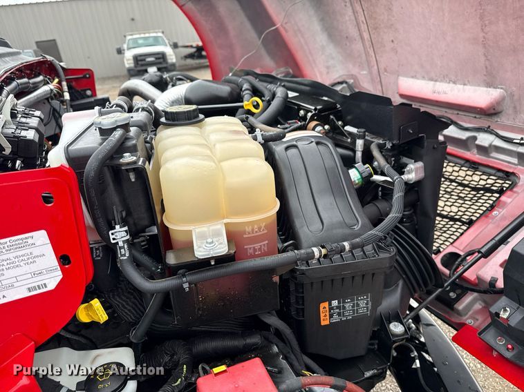 image for item EG5721 2018 Ford F650 Super Duty Crew Cab flatbed truck