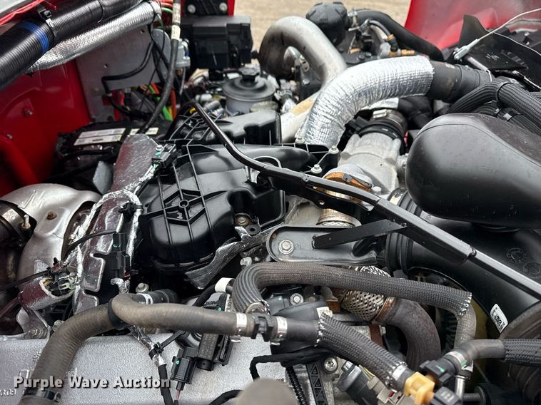 image for item EG5721 2018 Ford F650 Super Duty Crew Cab flatbed truck