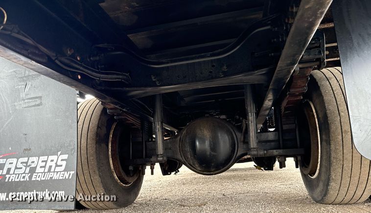 image for item EG5721 2018 Ford F650 Super Duty Crew Cab flatbed truck