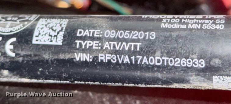 image for item EG5728 2013 Polaris Ranger RZR utility vehicle