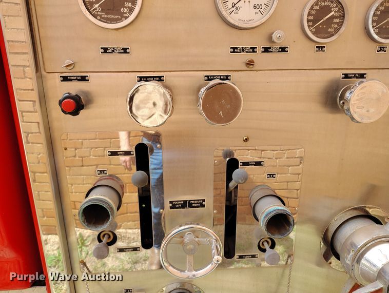 image for item EH0216 1980 Ford F700 pumper fire truck