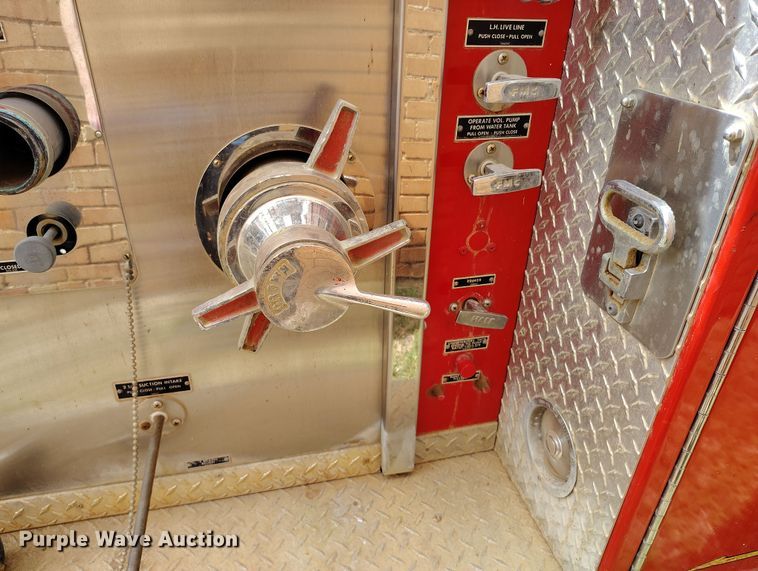 image for item EH0216 1980 Ford F700 pumper fire truck